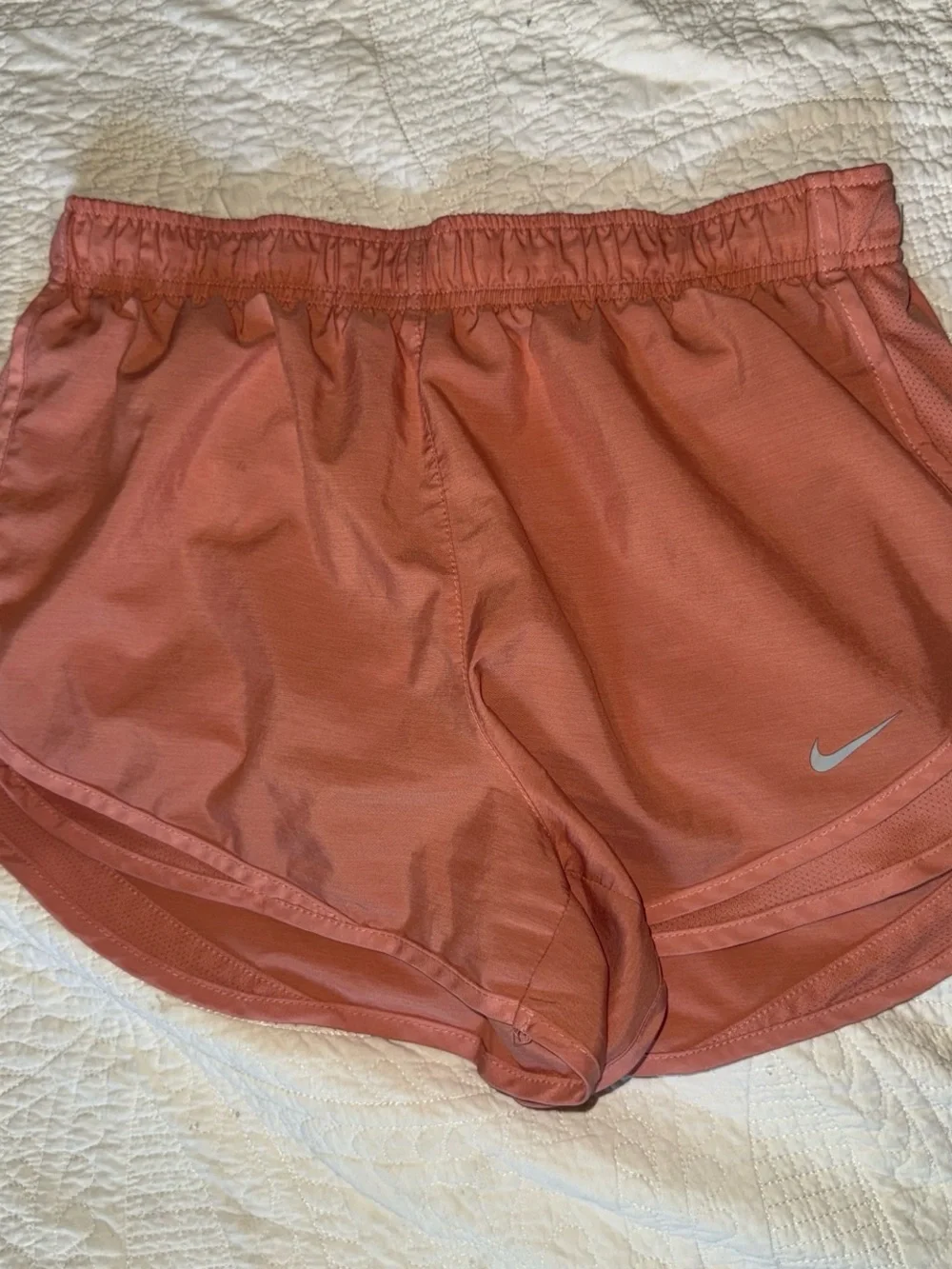 Nike Women's Coral Athletic Running Shorts